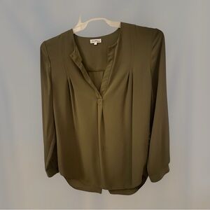 Chic Olive Blouse for Women